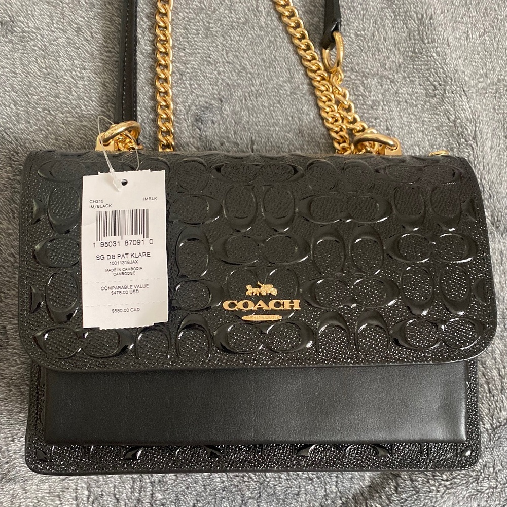 Klare Crossbody Bag In Signature Leather